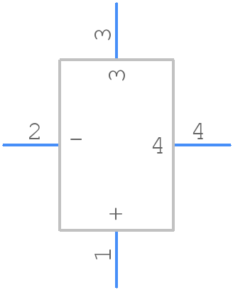 B43522A5477M060 - TDK - PCB symbol