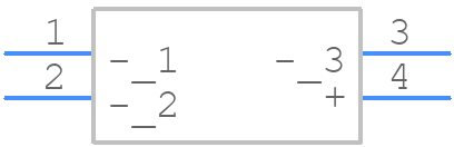 B40740B8537M002 - TDK - PCB symbol