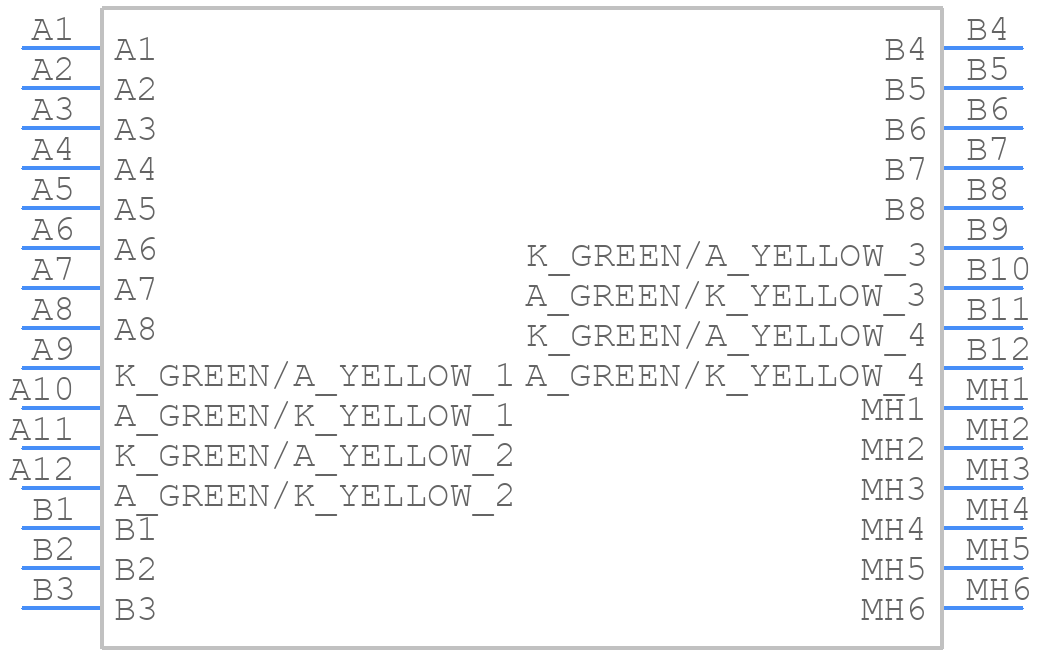 1-6368011-1 - TE Connectivity - PCB symbol