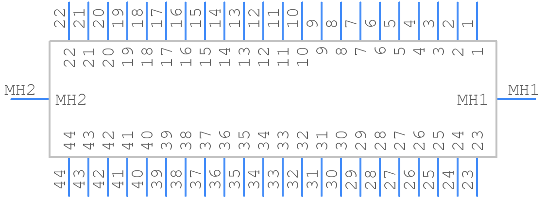 221TL44F24H - Nicomatic - PCB symbol