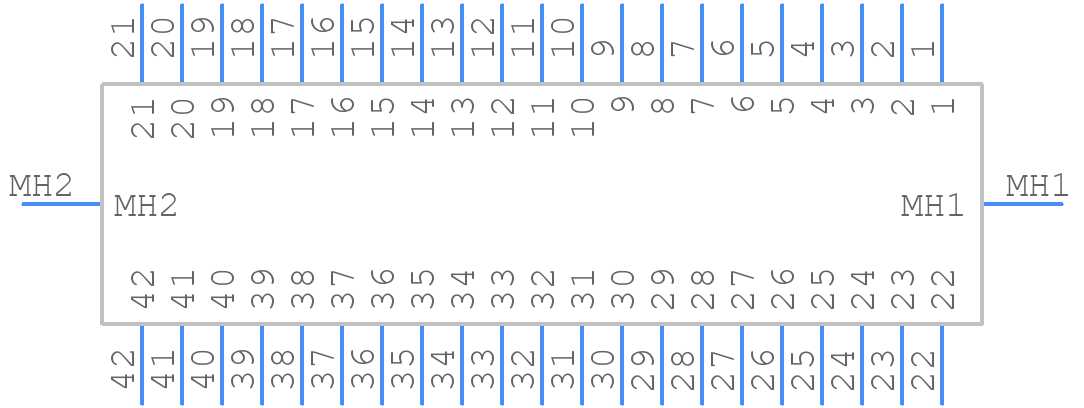221TL42F24H - Nicomatic - PCB symbol