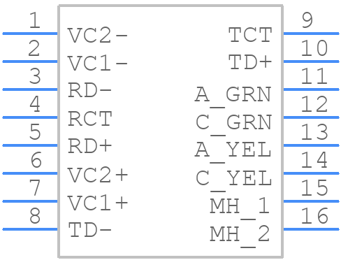 ARJM11C7-114-BA-EW2 - ABRACON - PCB symbol