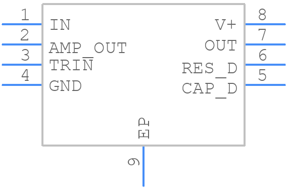 NJU7181KU1 - Nisshinbo - PCB symbol