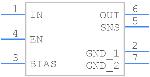 NCP135AMT040TBG - onsemi - PCB symbol