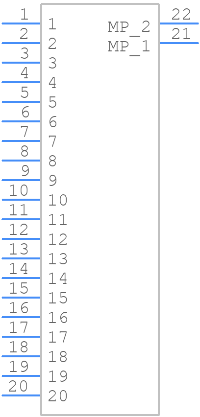 2-2834465-0 - TE Connectivity - PCB symbol