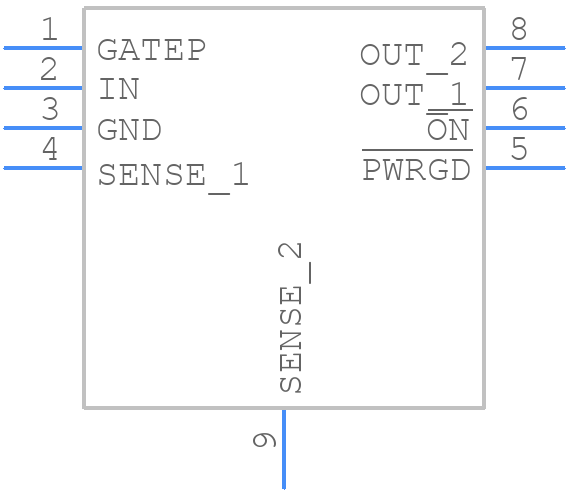 LTC4362IDCB-2#TRMPBF - Analog Devices - PCB symbol