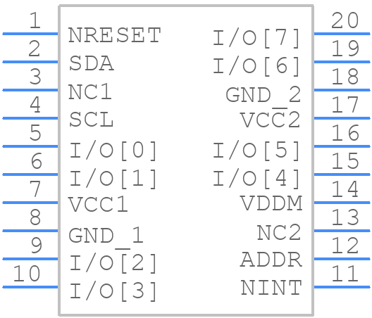 SX1505I088TRT - SEMTECH - PCB symbol