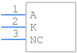 LM385BLP-1-2 - Texas Instruments - PCB symbol