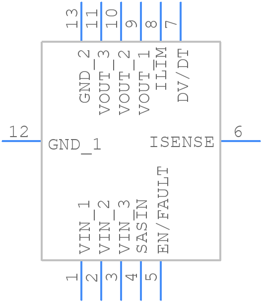 NIS6420MT1TWG - onsemi - PCB symbol