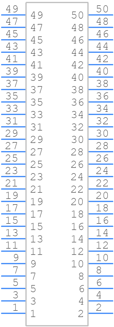SFM-125-L2-L-D-A - SAMTEC - PCB symbol