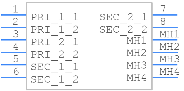 FL+24/24 - BLOCK - PCB symbol