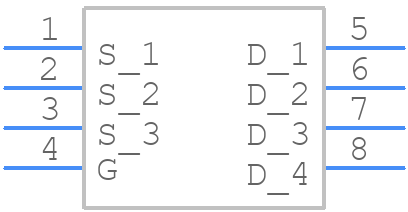 SISA72DN-T1-GE3 - Vishay - PCB symbol