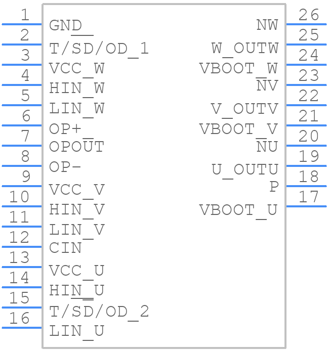 STIPNS2M50T-H - STMicroelectronics - PCB symbol