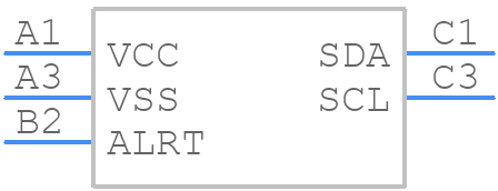 AT30TS74-U1FMCB-T - Microchip - PCB symbol