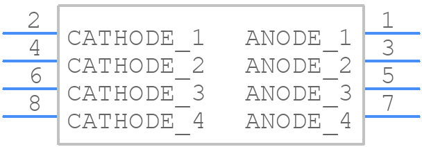 H485CGDL - Bivar - PCB symbol