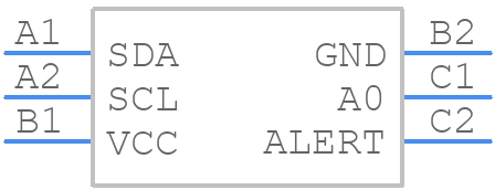 PCT2202UKZ - NXP - PCB symbol