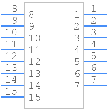 1731070077 - Molex - PCB symbol