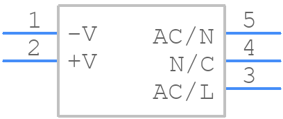 MPM-30-24 - Mean Well - PCB symbol