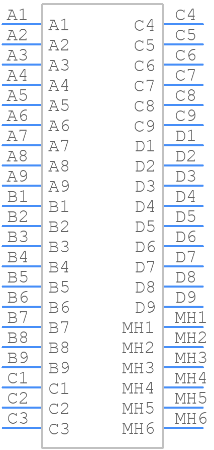 2198484-1 - TE Connectivity - PCB symbol