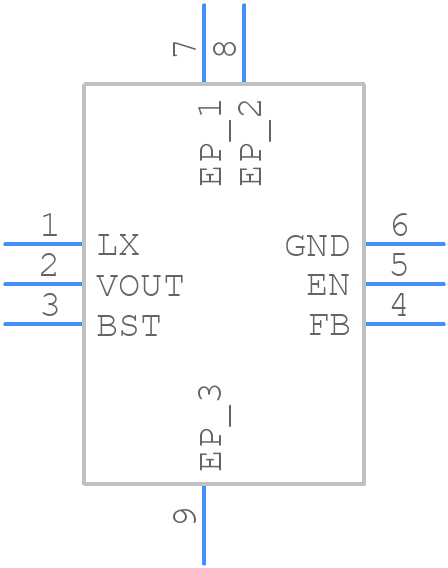 XC9144B10CER-G - Torex - PCB symbol