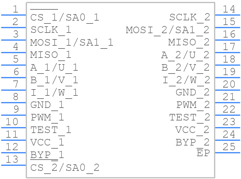 A1333LLPTR-DD-T - Allegro Microsystems - PCB symbol