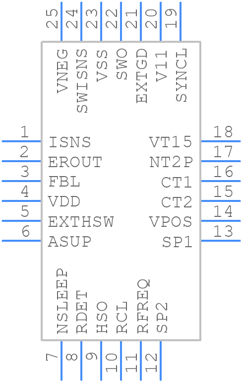 SI34061-A-GMR - Skyworks - PCB symbol