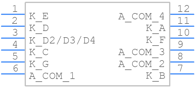 lfd028b - WENRUN - PCB symbol