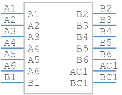 71BF30-02-1-06N - Grayhill - PCB symbol