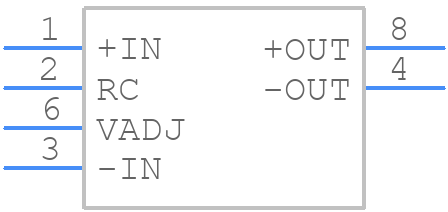 PKU4611ASI - Flex Power Modules - PCB symbol