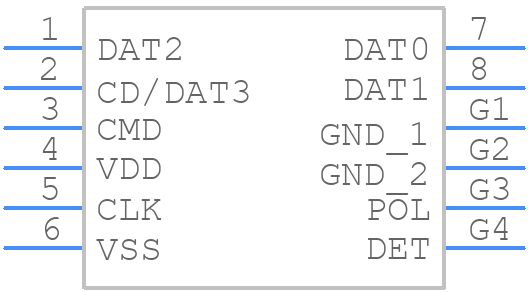 47309-3351 - Molex - PCB symbol