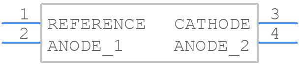 NJM431UA - JRC - PCB symbol
