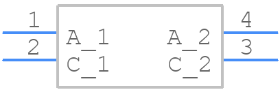 LUWG5GP-GXHY-5C8E - ams OSRAM - PCB symbol