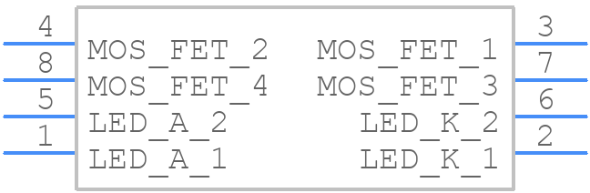 PS7804-1A-A - CEL - PCB symbol
