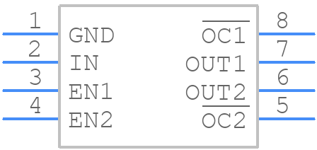 STMPS2272MTR - STMicroelectronics - PCB symbol