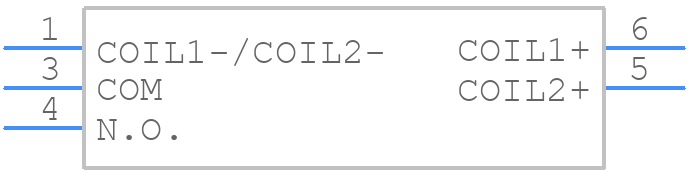 DK1a-L2-6V-F - Panasonic - PCB symbol