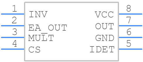 FAN7527BMX - onsemi - PCB symbol