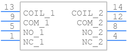 MY2-02-AC100/110 - OMRON Electronics - PCB symbol