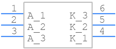 BAS40TW_R1_00001 - PANJIT - PCB symbol