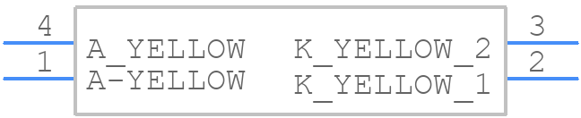 YH3030BICOLOR - Yuhang - PCB symbol