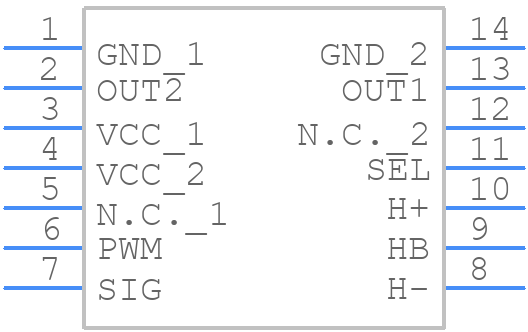 BD69830FV-GE2 - ROHM Semiconductor - PCB symbol