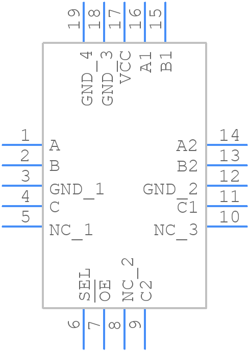 FSA660TMX - onsemi - PCB symbol