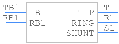 SN37A11 - Switchcraft - PCB symbol