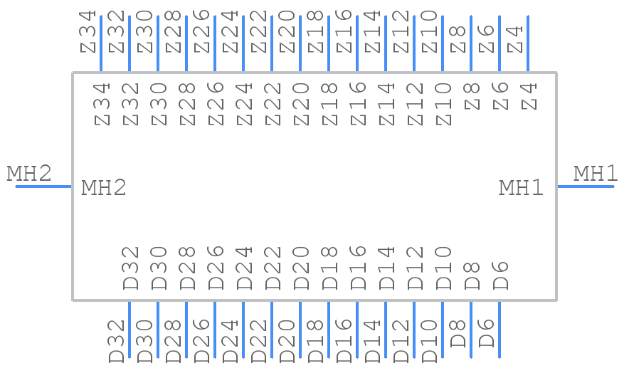 09062152854222 - HARTING - PCB symbol
