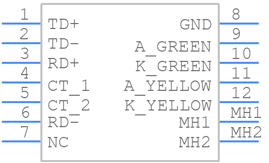 ARJM11A1-009-AB-ER2-T - ABRACON - PCB symbol