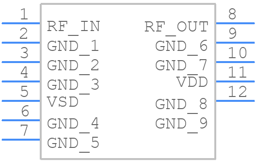 ALM-1712-BLKG - Avago Technologies - PCB symbol