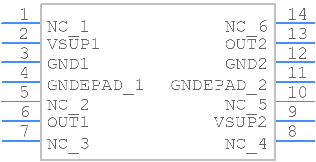 HAR2425 - TDK - PCB symbol