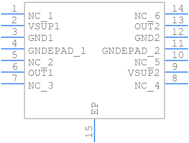 HAR2455 - TDK - PCB symbol