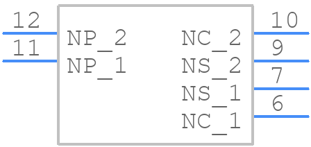VST12.6EF-204S1C2 - TDK - PCB symbol