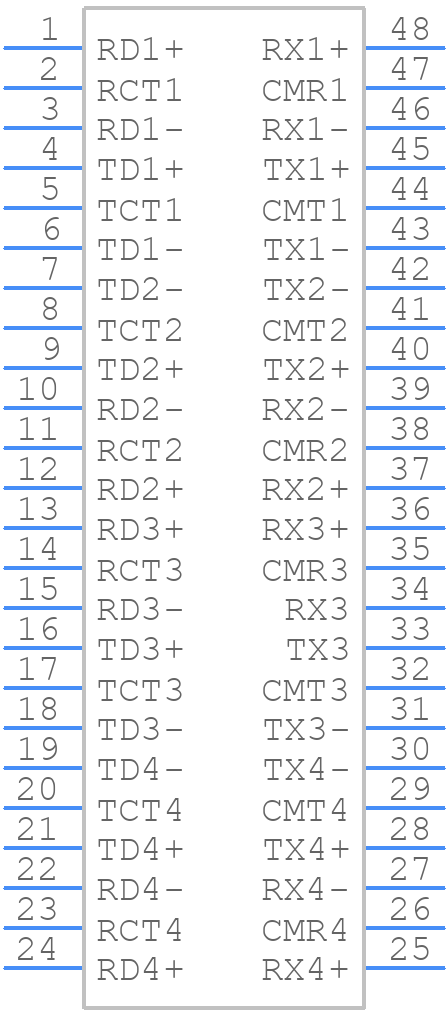 B78476A8246A003 - TDK - PCB symbol