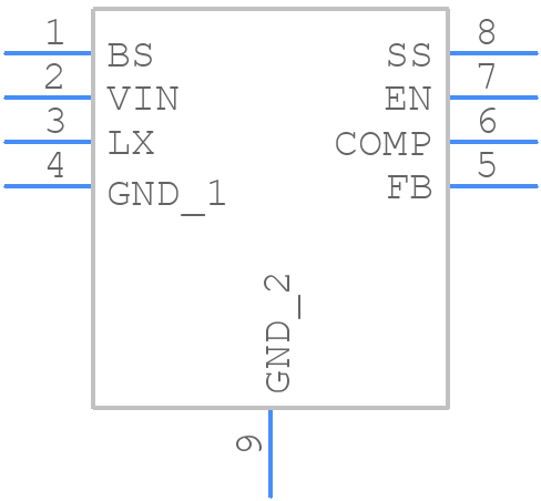 APW7313 - Anpec Elec - PCB symbol